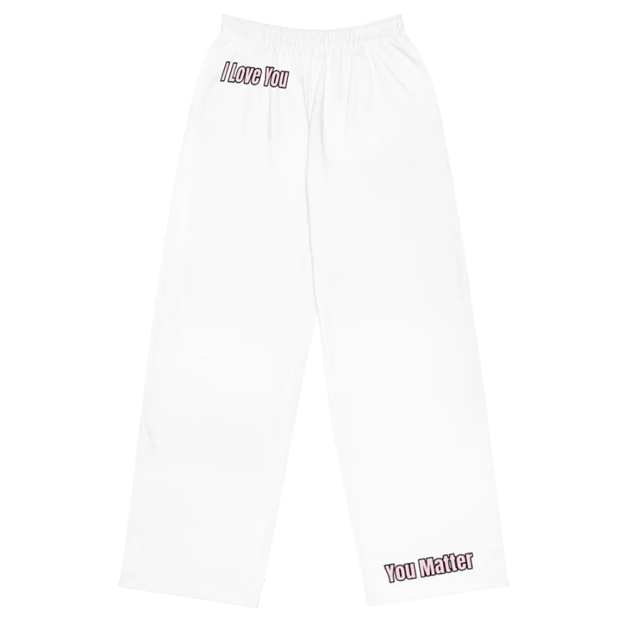 I Love You x You Matter Wide Pants product image (1)