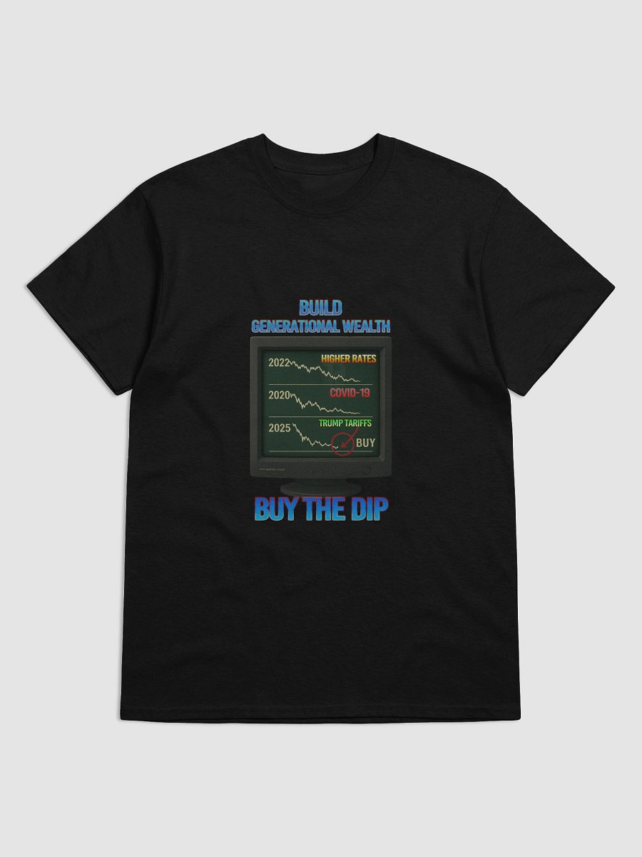 Build Generational Wealth Tee – "Buy the Dip" CRT Edition product image (5)
