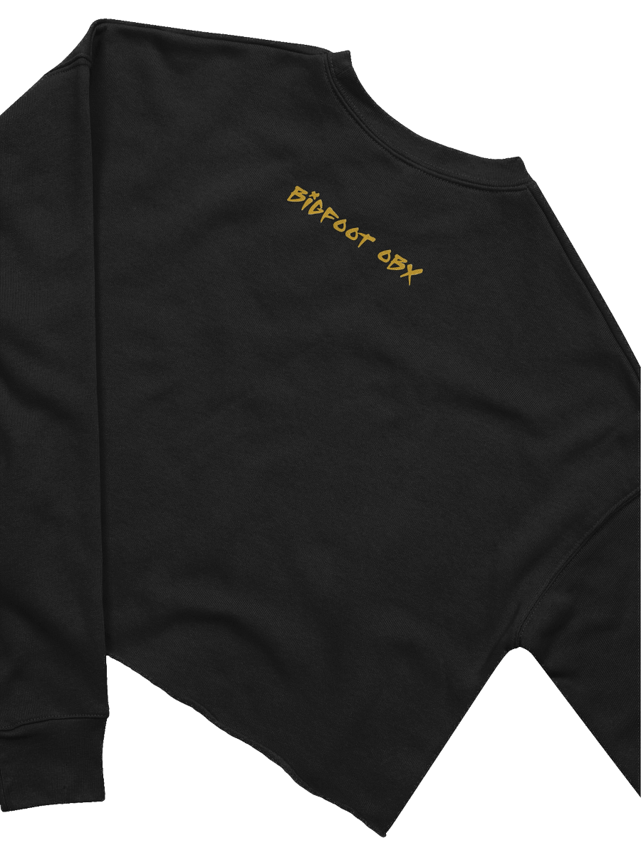 Destination Bigfoot Bronco Bigfoot Logo Bella+Canvas Women's Fleece Crop Sweatshirt (Multiple Colors Available) product image (4)
