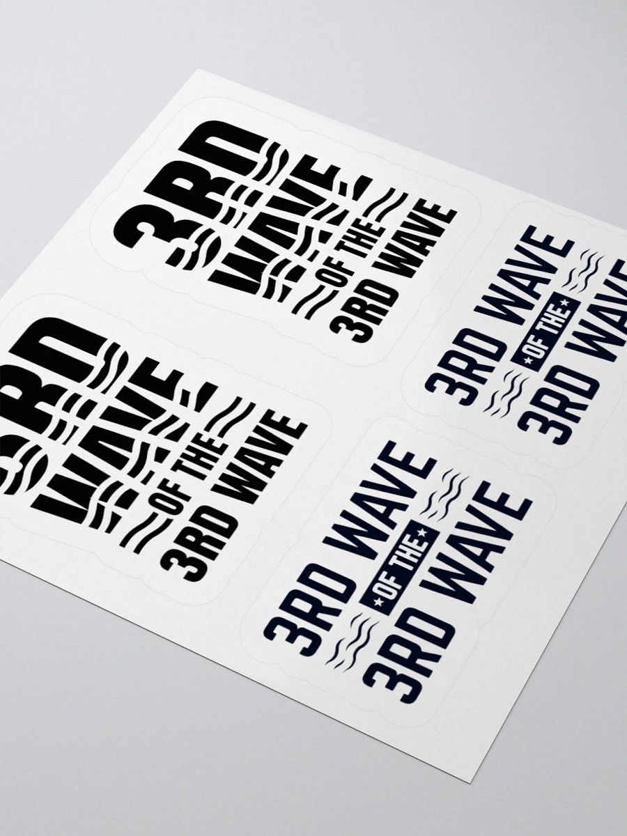 3rd Wave Of The 3rd Wave Stickers (#2) product image (7)