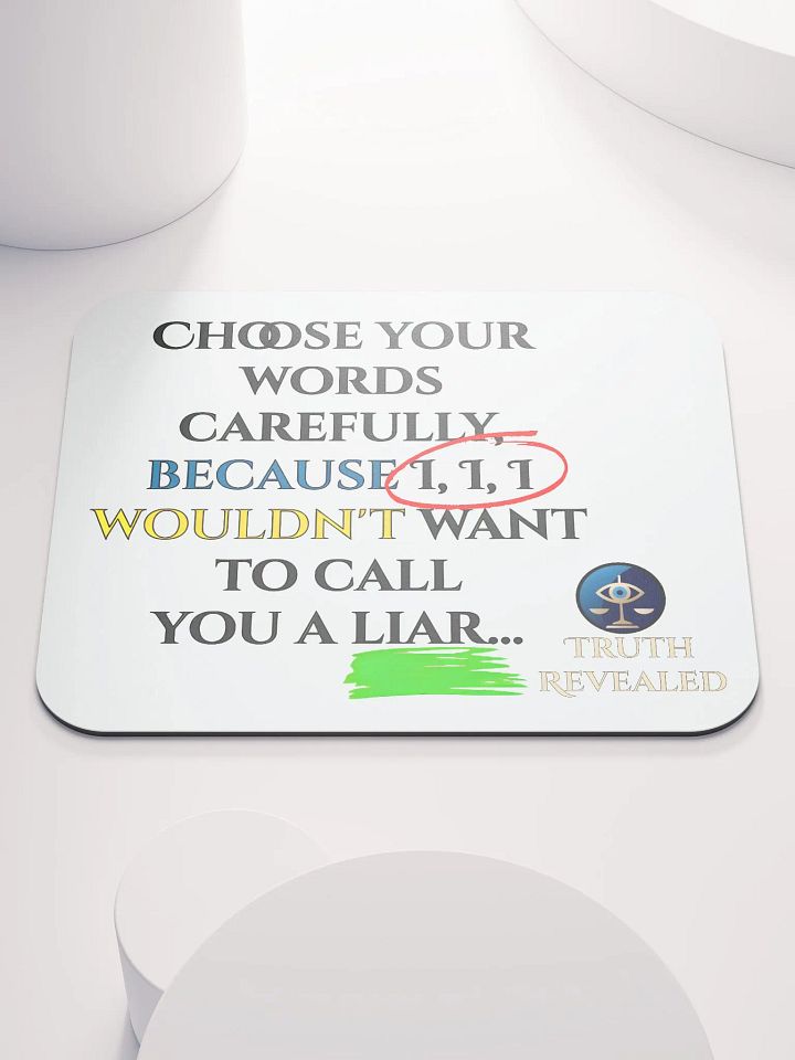 Truth Revealed Mouse Pad product image (1)