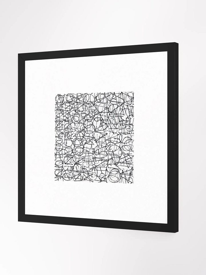 No Rockin' Angel Print Framed product image (2)