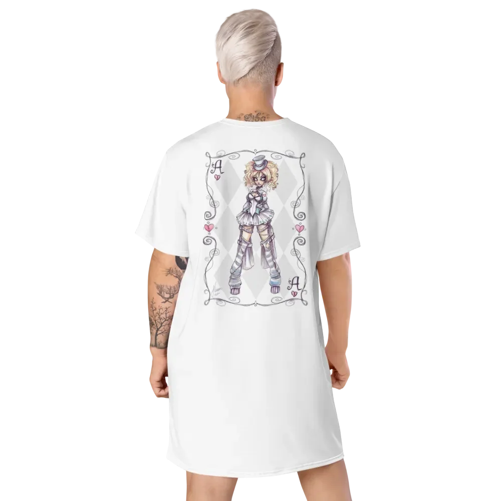 Horrorland Ensemble: All-Over Print T-Shirt Dress product image (7)