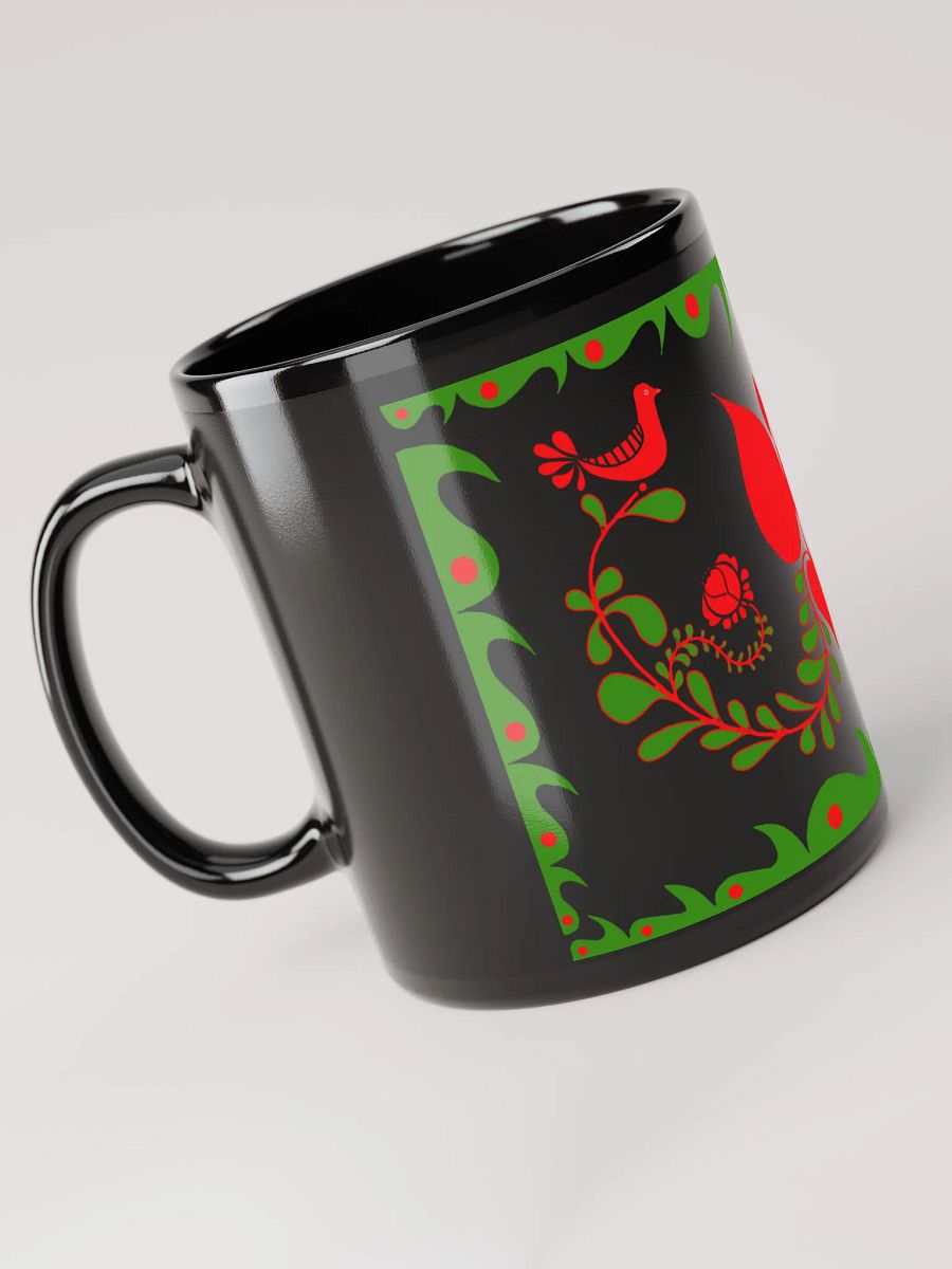 Hungarian Folk Art Floral Symphony Mug product image (5)