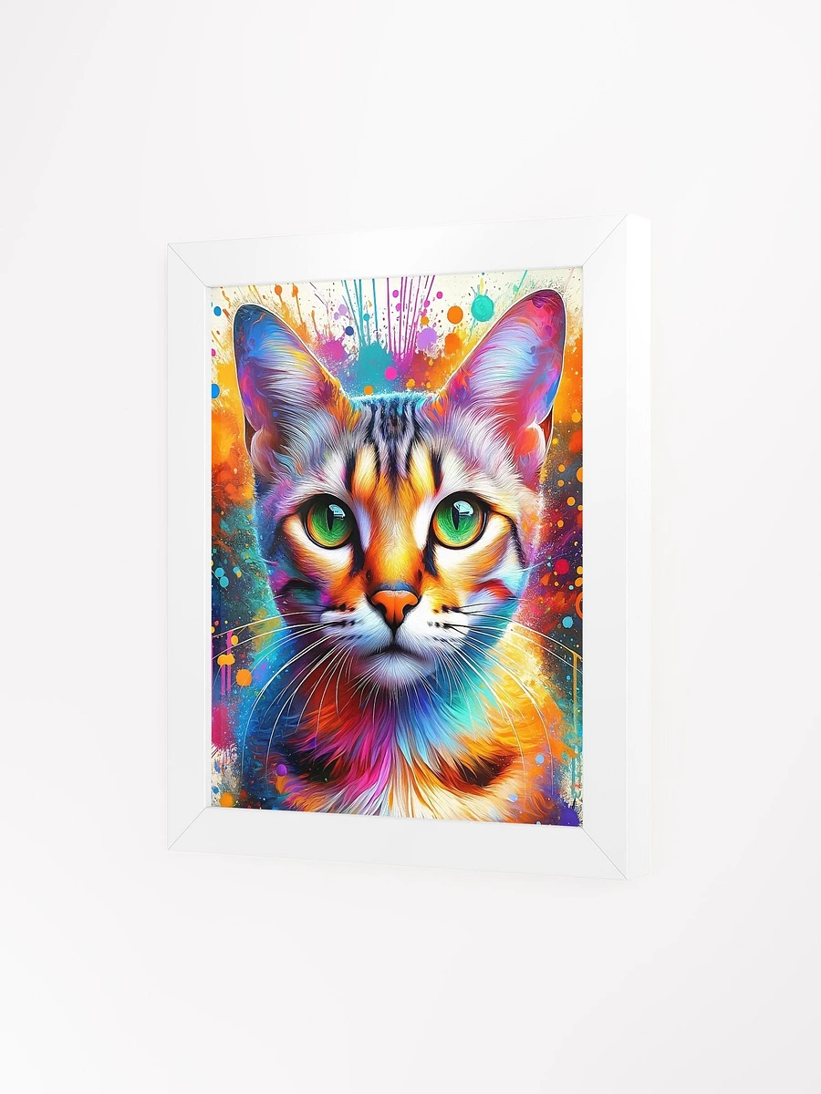 Framed High-Quality Matte Poster (in): Egyptian Mau product image (51)