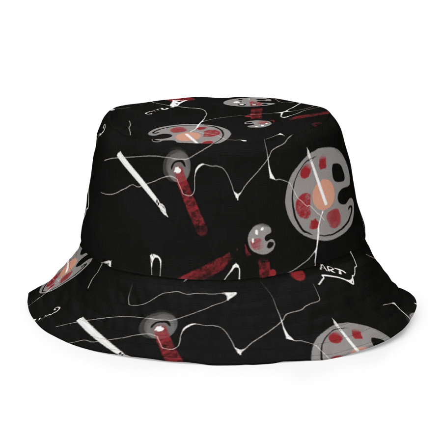 ScribbleWear #1 Reversible Bucket Hat/Love Art product image (4)