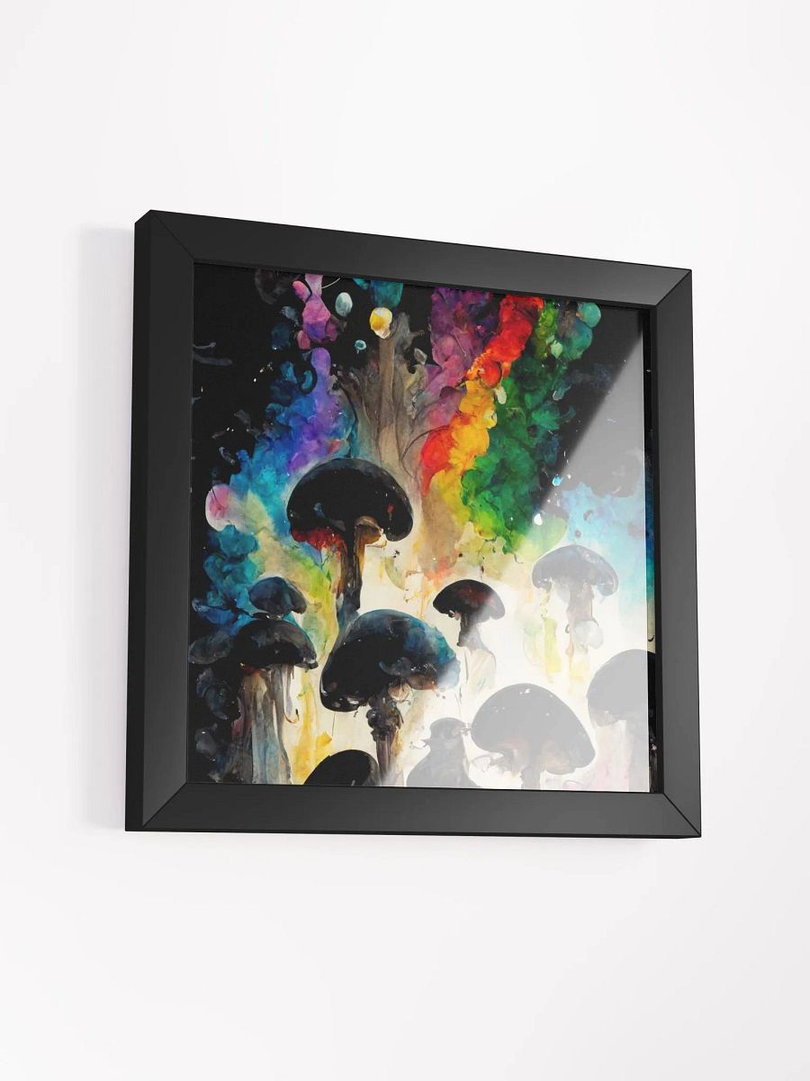 Ethereal Black Void Framed Poster product image (12)