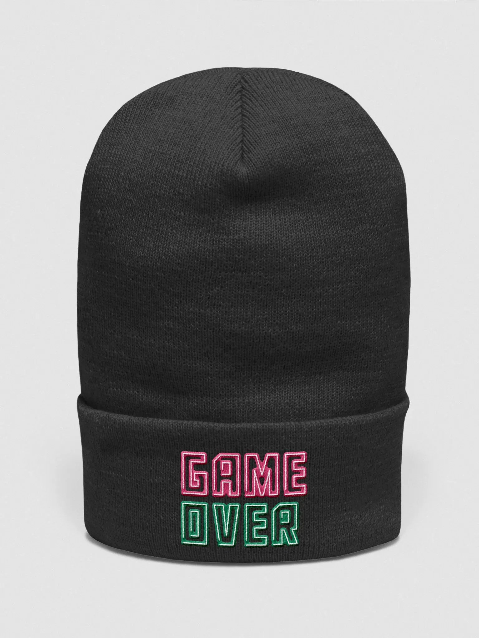 Game Over Winter Vibes Beanie product image (1)
