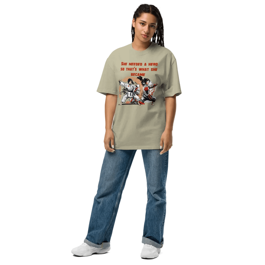 She needed a hero, so that's what she became T-shirt product image (5)