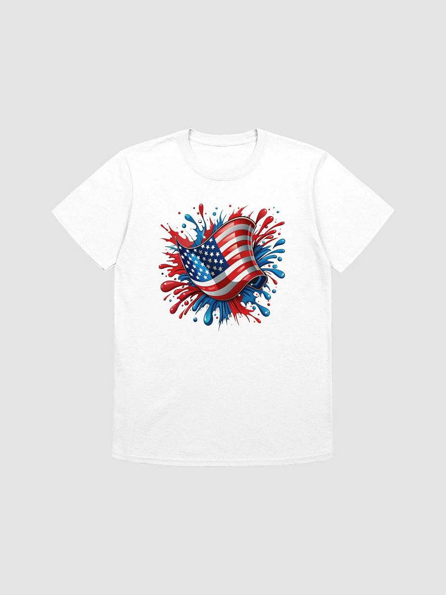Patriotic American Splash Unisex T-Shirt product image (2)