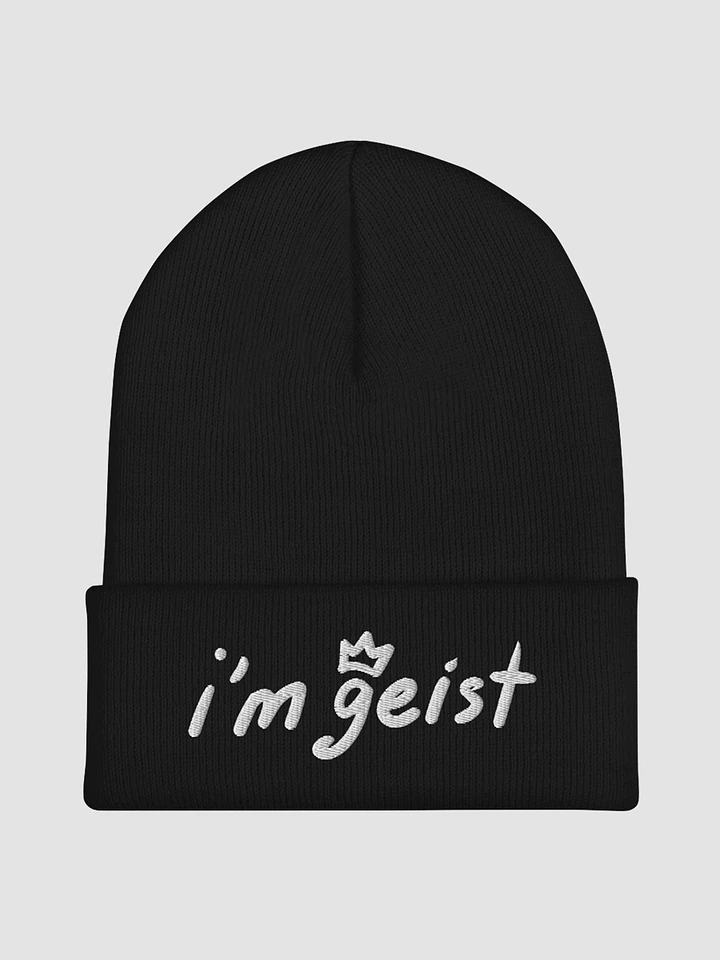 I'm Geist Embroidered Beanie product image (1)