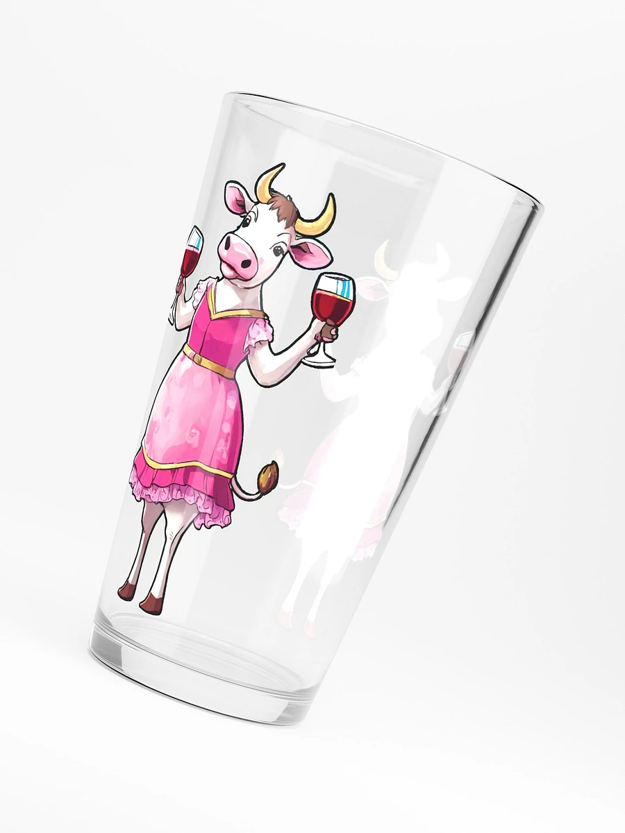 Wine Cow Shaker Pint Glass product image (6)