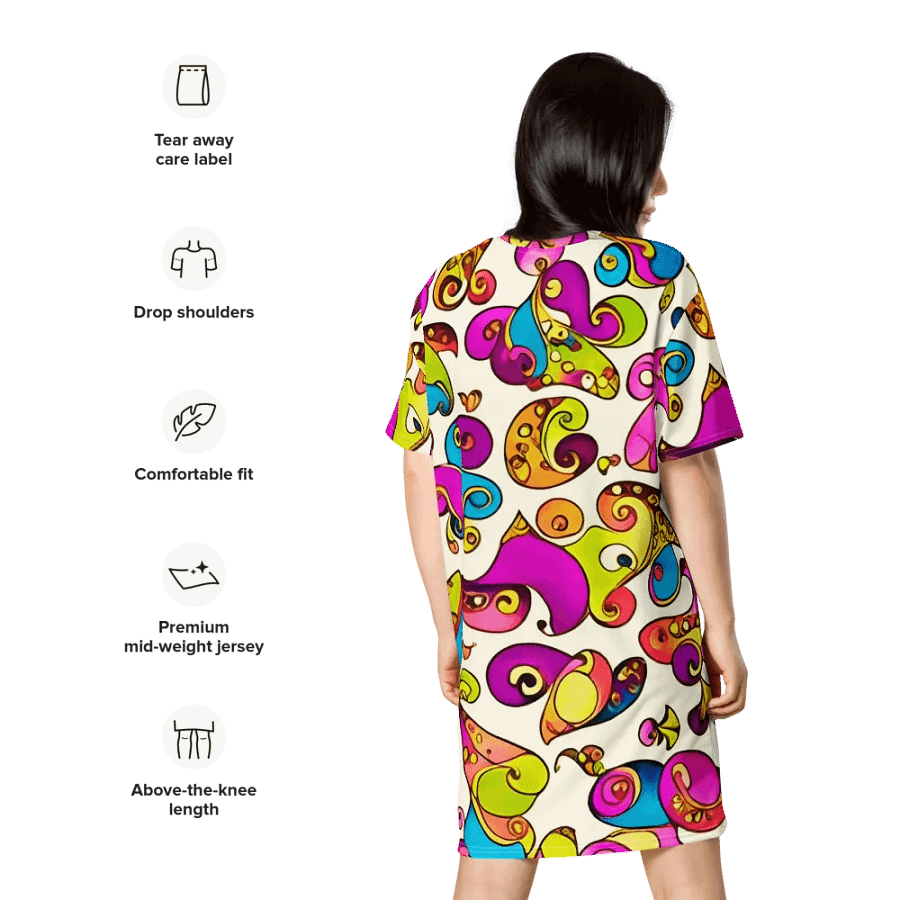 Tropical Paradise T Shirt Dress product image (11)