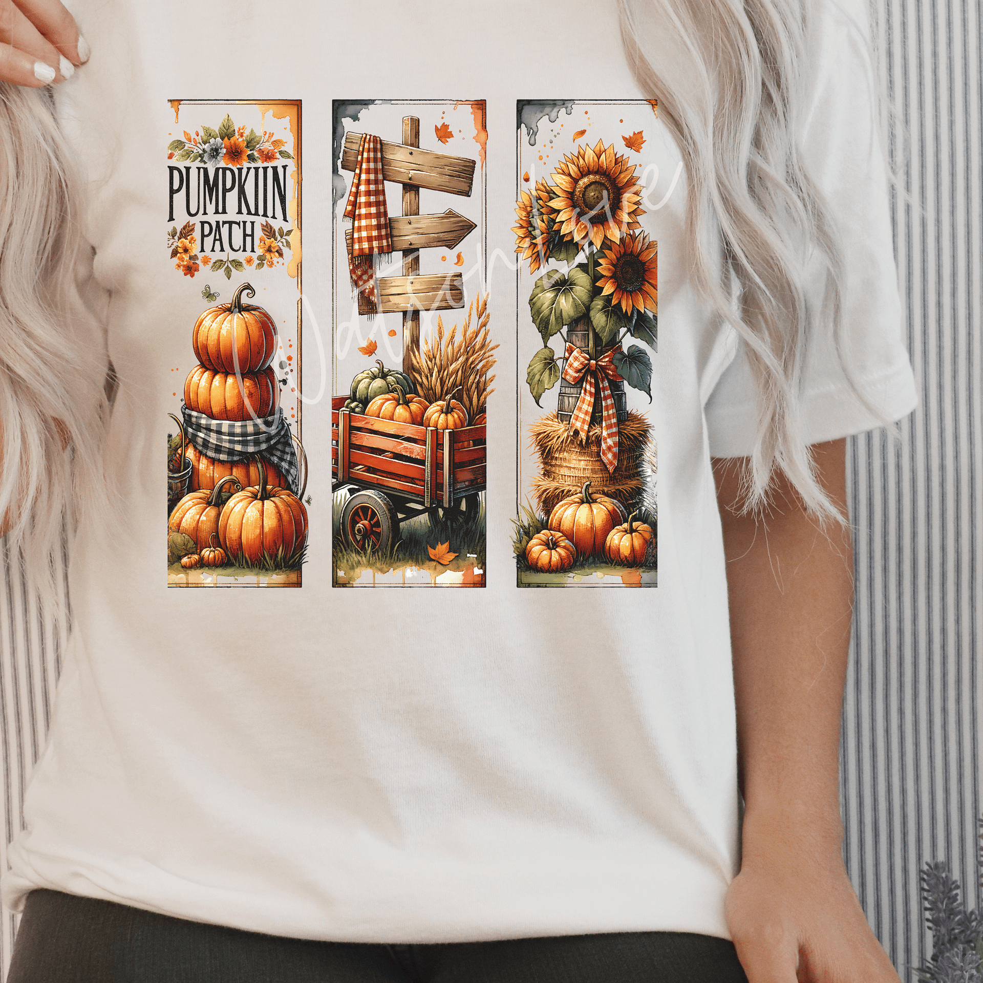 Pumpkin Path PNG Digital Down ONLY Vintage Fall Clipart Autumn Sublimation Autumn PNG Instant Download product image (3)