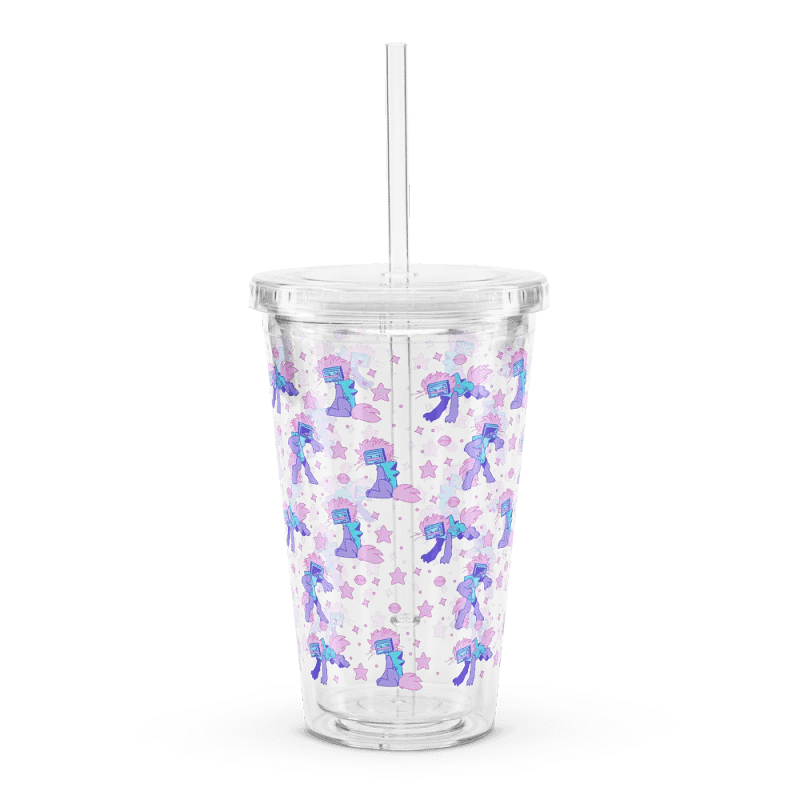 Pastel Razor Plastic Tumbler