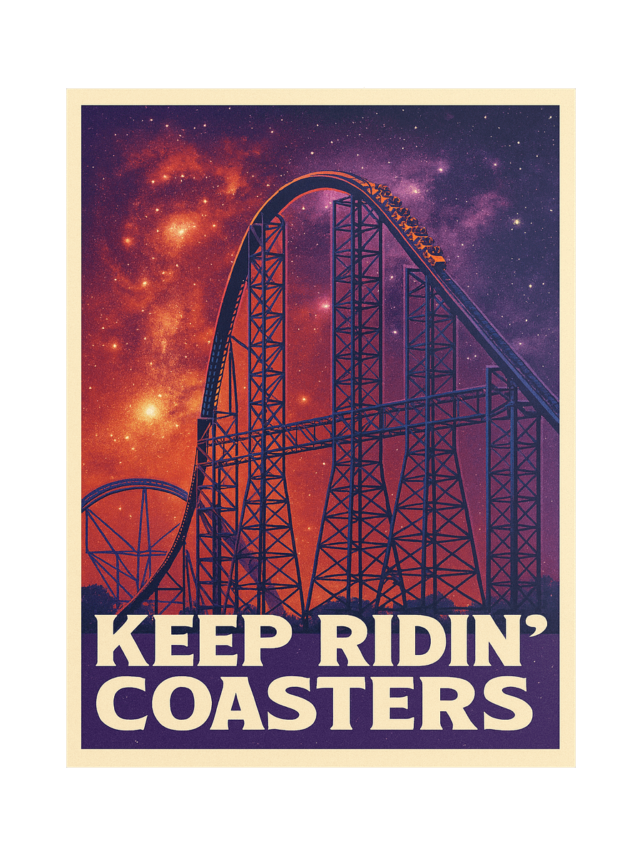 Millie - Keep Ridin' Coasters Giga 18x24 inch Poster product image (1)