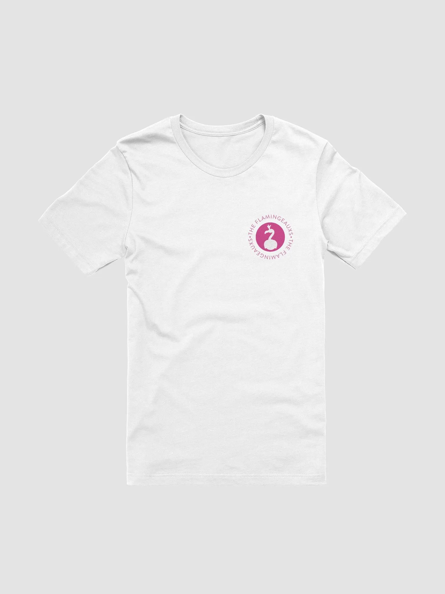 Flocker Shirt White Bella and Canvas product image (1)