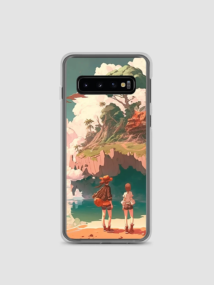 Skybound Serenade: Enchanting Anime Phone Case For Samsung product image (2)