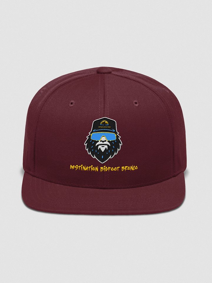 Destination Bigfoot Bronco Bigfoot Logo Wool Blend Snapback (Multiple Colors Available) product image (1)