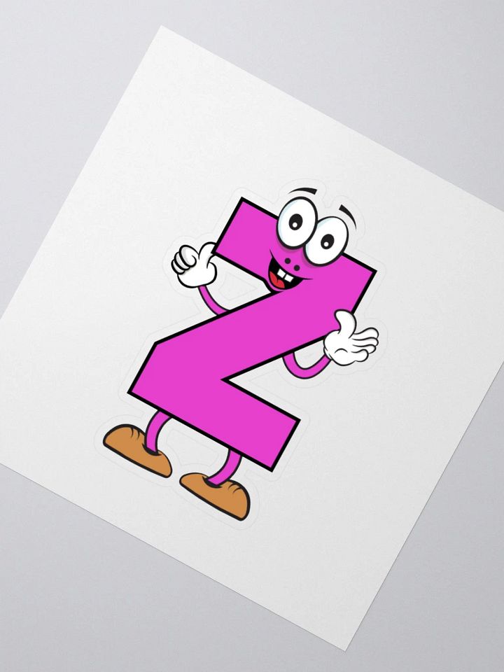 A Letter Cartoon Character Sticker product image (4)