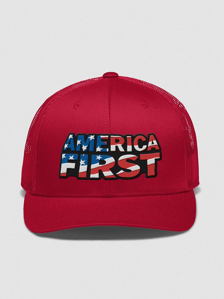 Trucker Cap: America First product image (1)