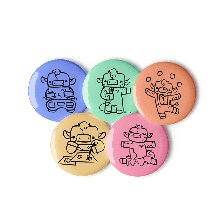 You Can MOO Anything Pin Set #1 product image (2)