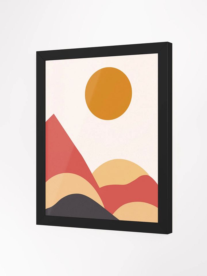 Sunset Summit Framed Poster product image (21)