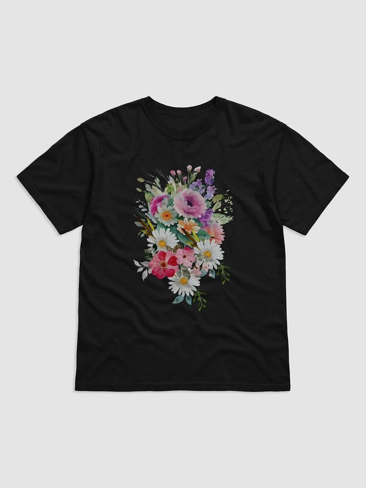 Blossom Bouquet Watercolor T-Shirt product image (2)