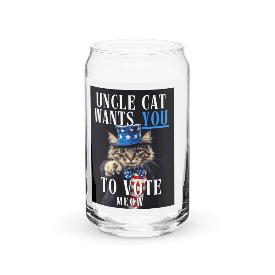 Uncle Cat Can-Shaped Glass product image (1)