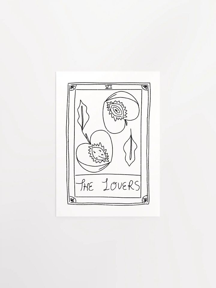 The Peach Lovers Art Print product image (1)