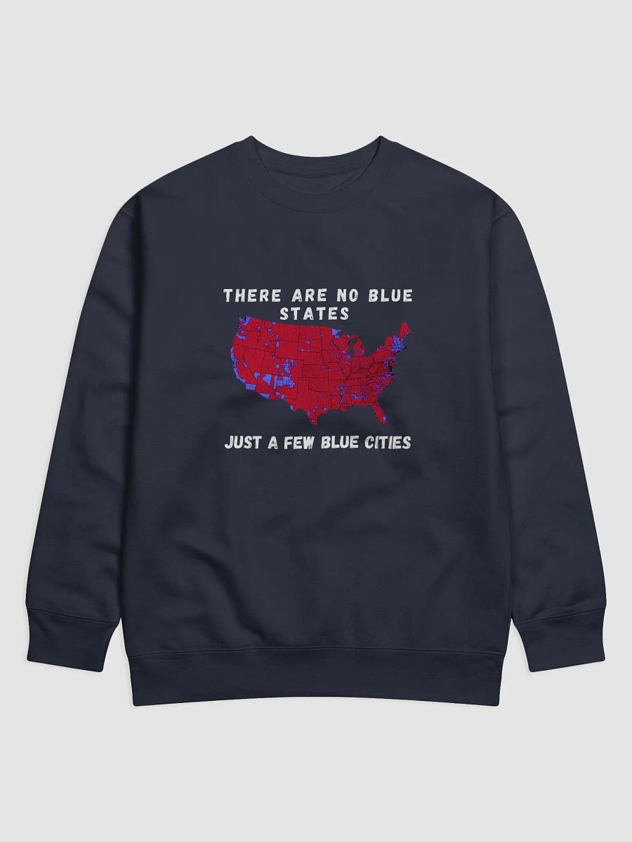 There are no blue states Map Premium Sweatshirt product image (6)
