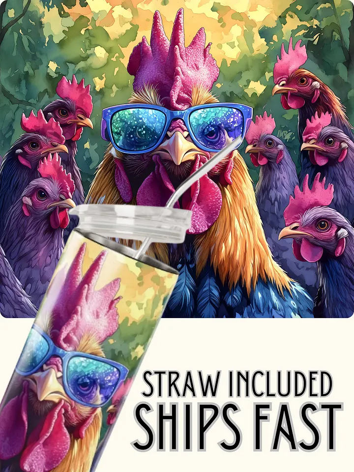 Cluck Cool Stainless Steel Tumbler product image (1)