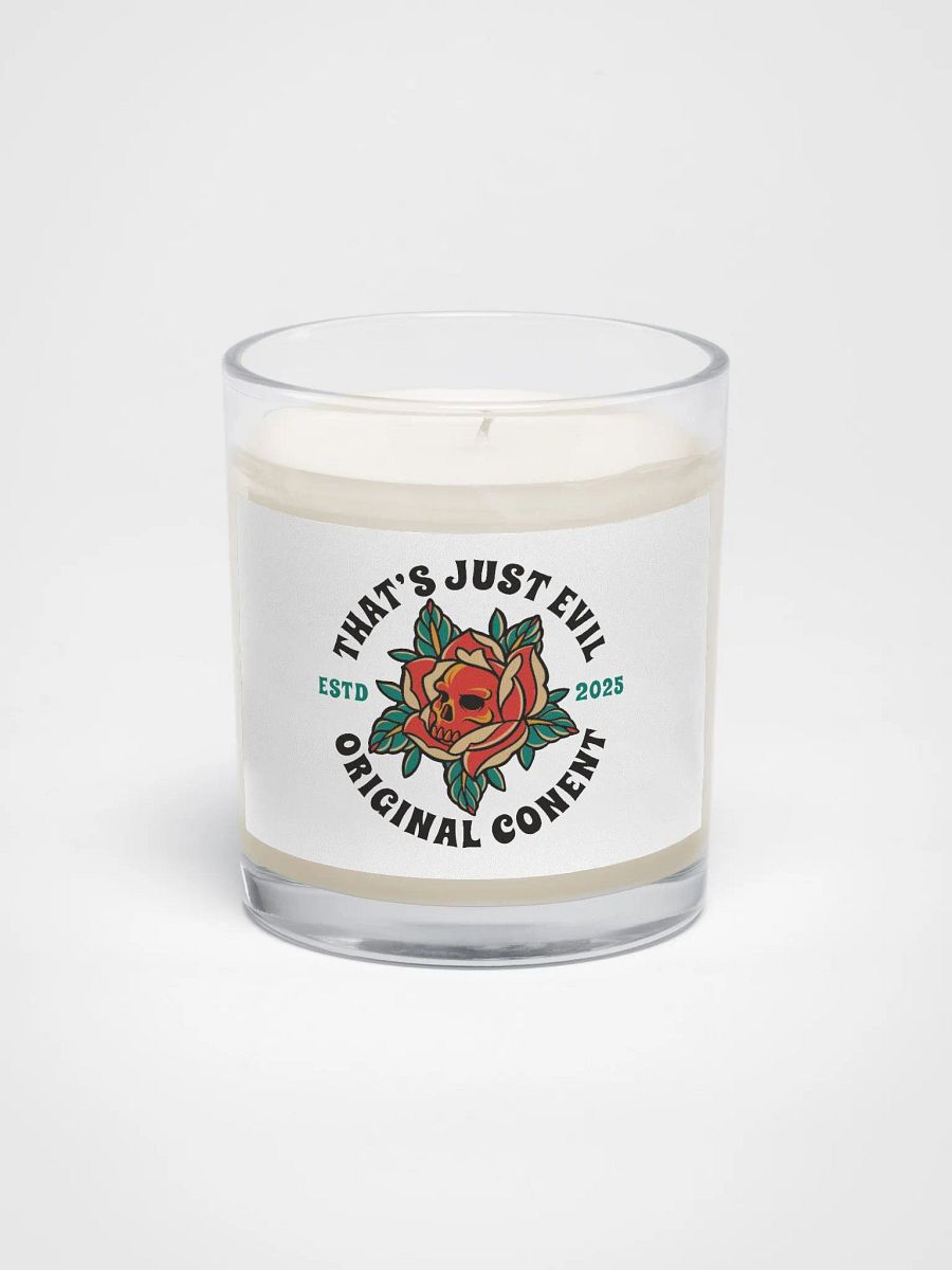 Skull Flower Soy Wax Candle product image (1)