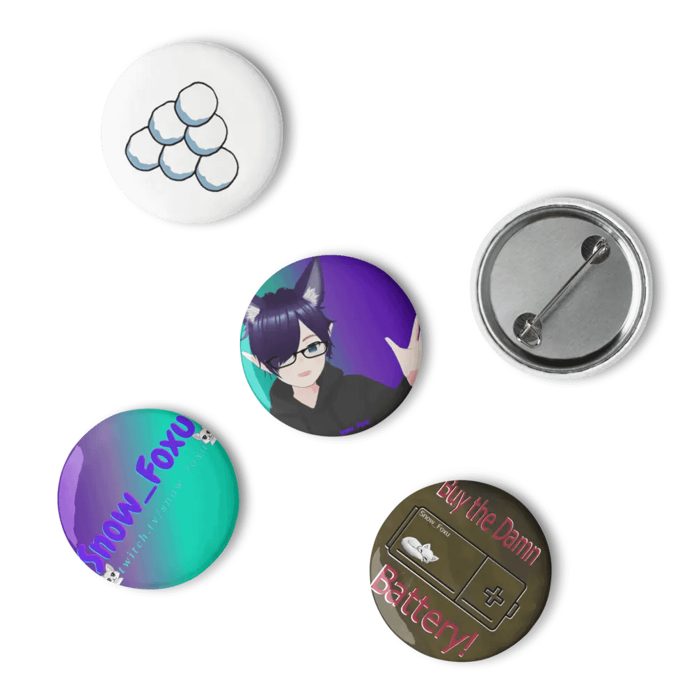 Snow_Foxu Pin Button Set product image (4)