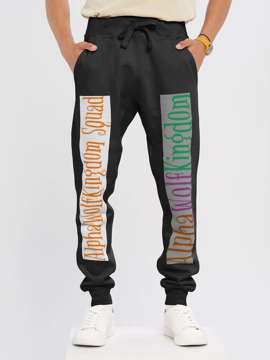 AlphaKingdom Distorted Logo Fleece Joggers product image (11)