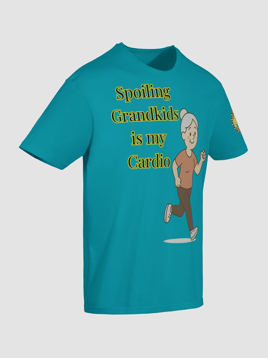 Spoiling Grandkids is my Cardio (Female) Gildan Unisex Softstyle T-Shirt Light Colors product image (101)