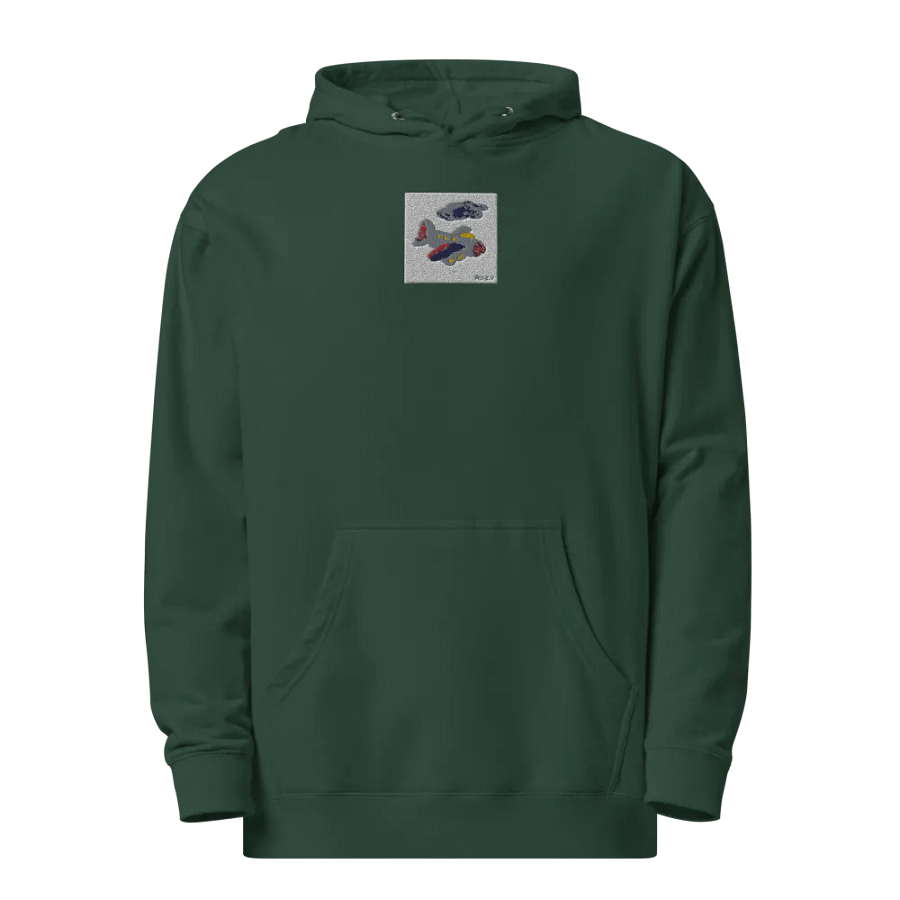 Kid Airplane (Independent Trading Co. Midweight Hoodie) product image (2)