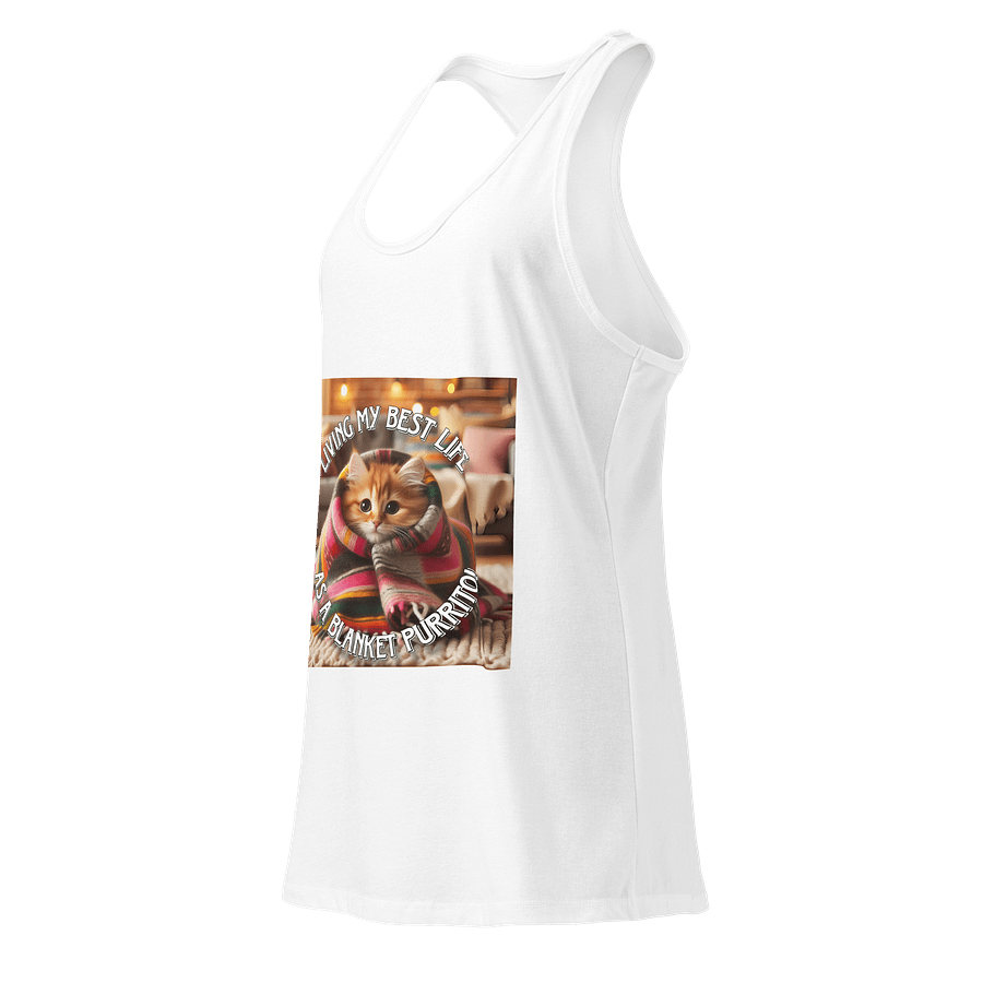 Mini Z's Purrito Tanktop. product image (3)