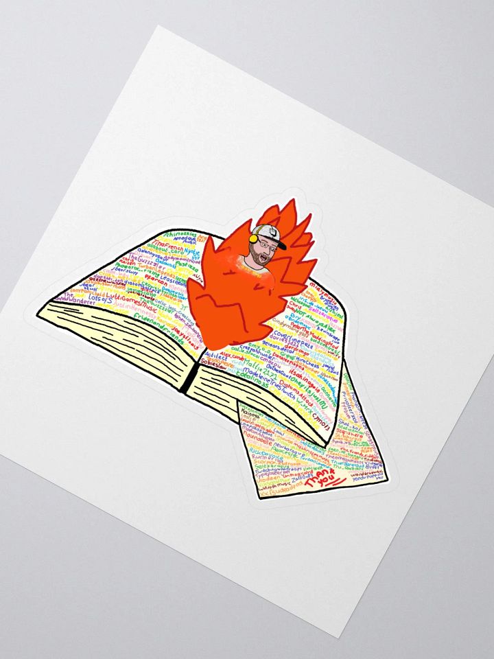 IRL Streamer Showcase Guest List Sticker product image (2)