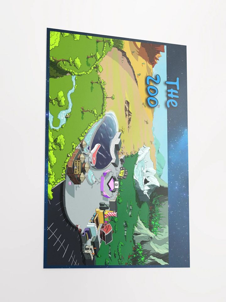 The Zoo™ Map Poster product image (2)