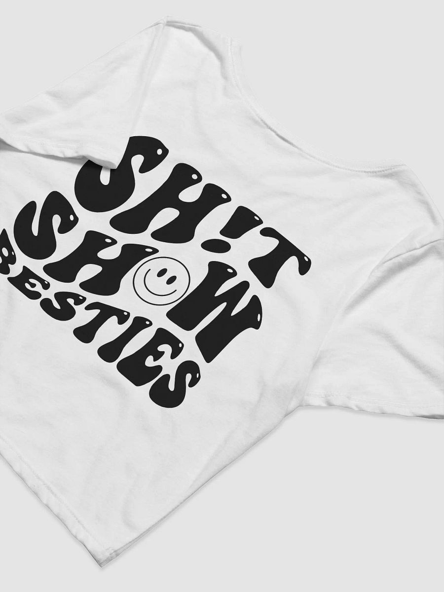 Shit Show Besties Unisex Crop Top product image (6)