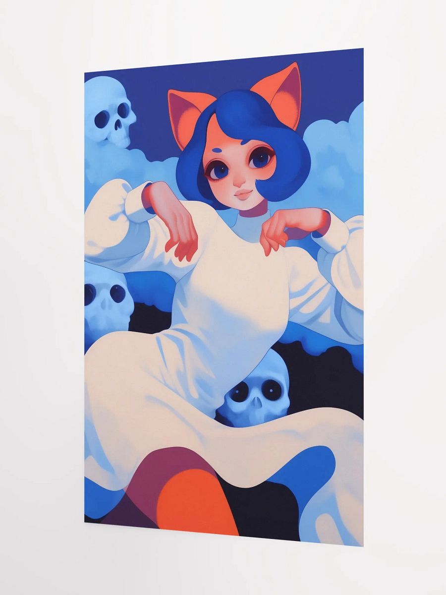 Whimsical Feline Fantasy Poster product image (3)
