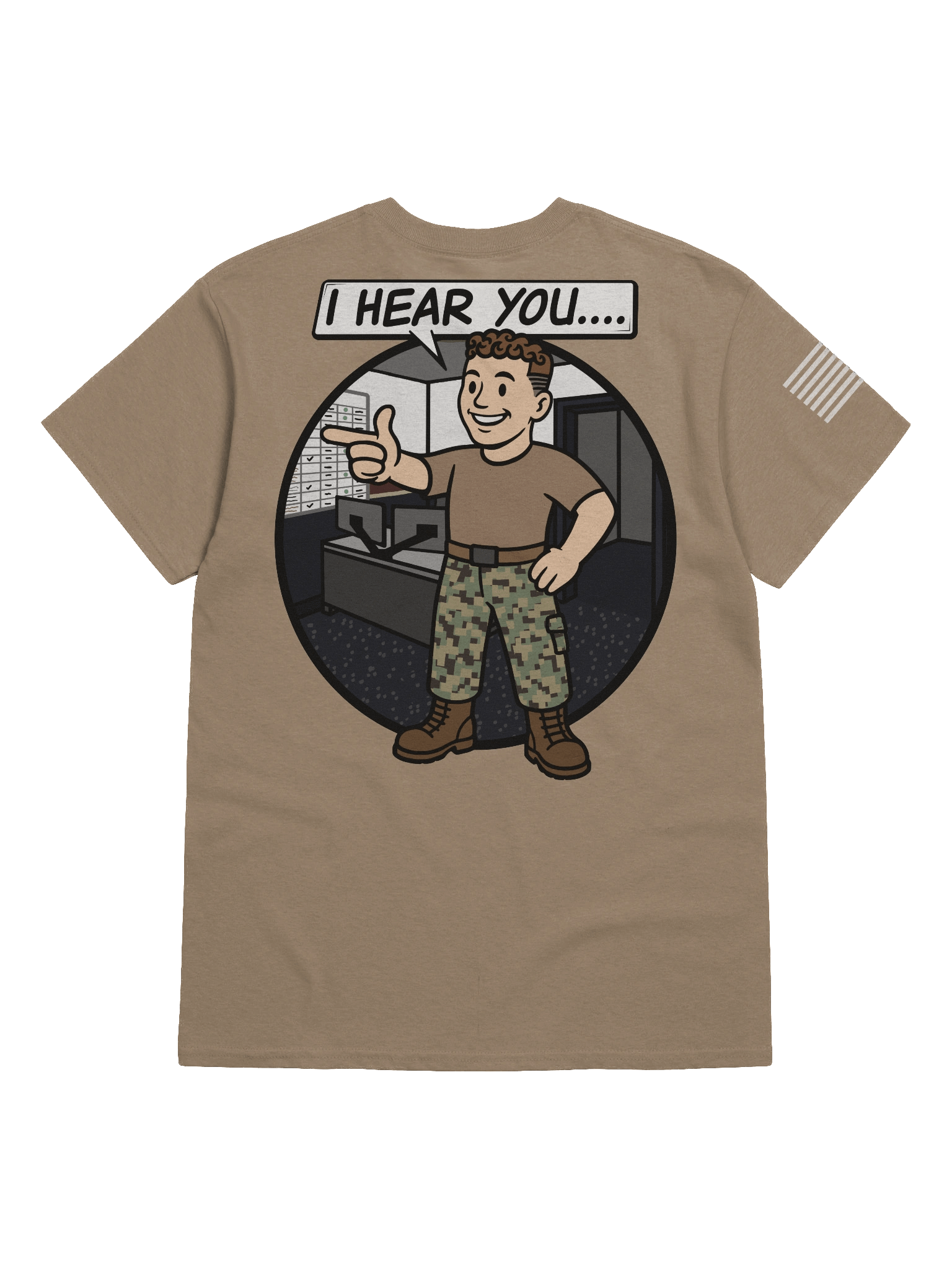 "I HEAR YOU" Work Shirt product image (3)