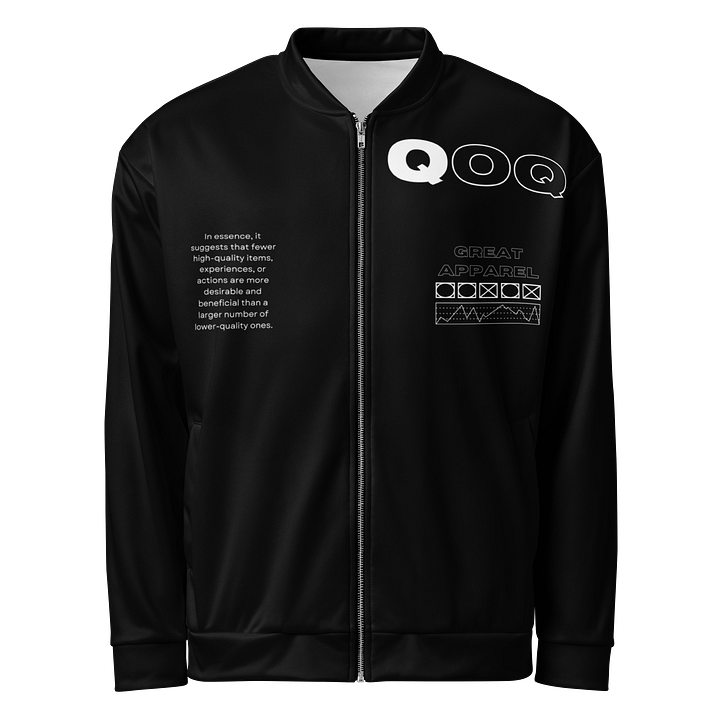 Vintage QOQ Track Jacket (Black) product image (1)