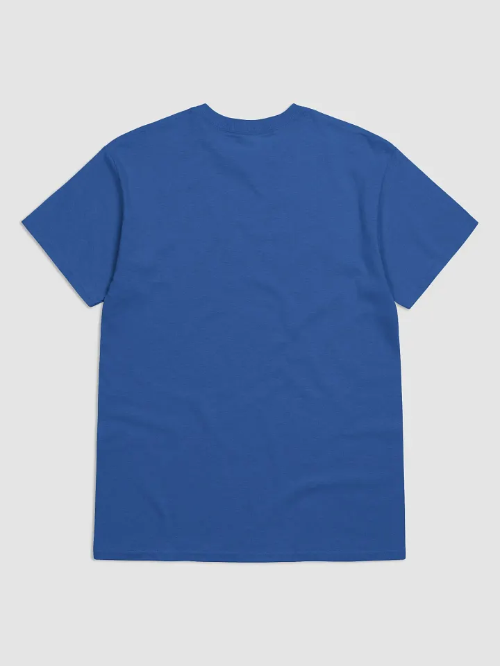 Wicklow/Cill Mhantáin Scholastic style Ogham Blue printed T-shirt product image (2)