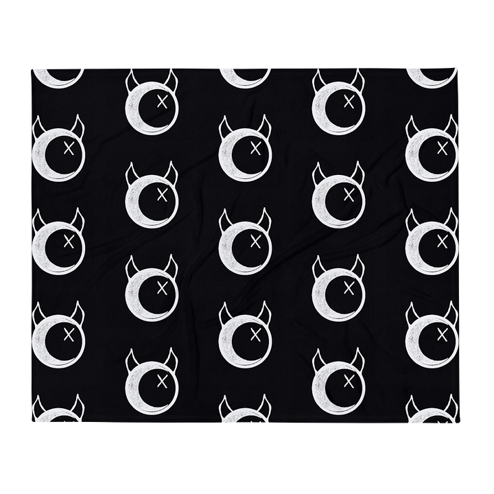 The Chronicles Of Misery Mortis "Greymoon" Throw Blanket product image (2)