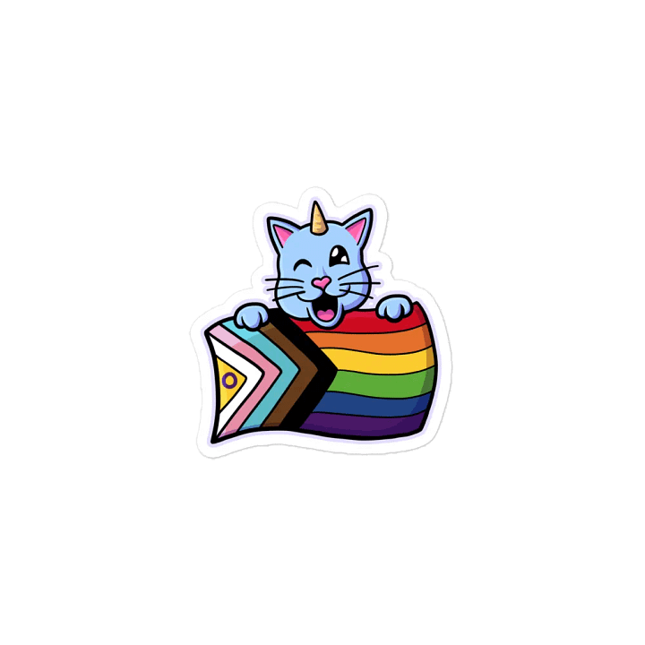 Progress Pride Kittycorn Magnet product image (1)