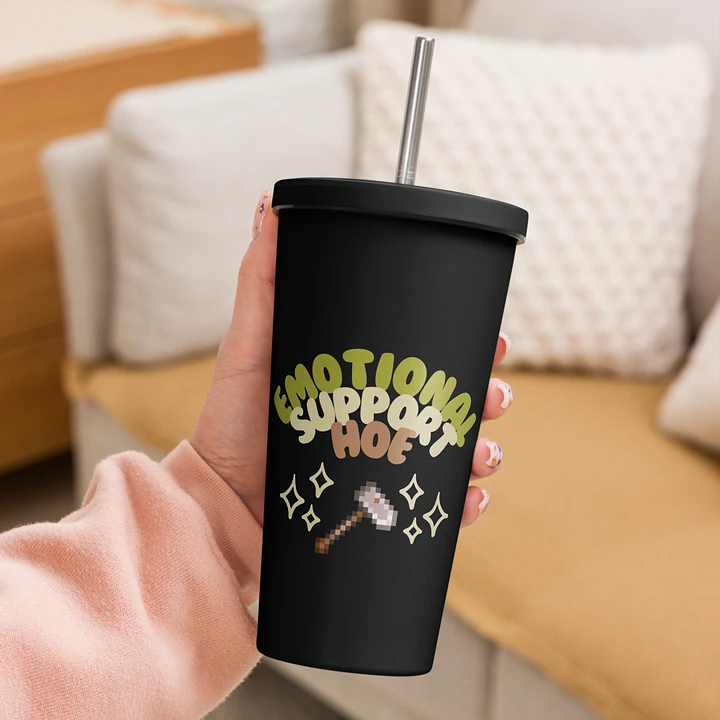 emotional support hoe tumbler product image (1)