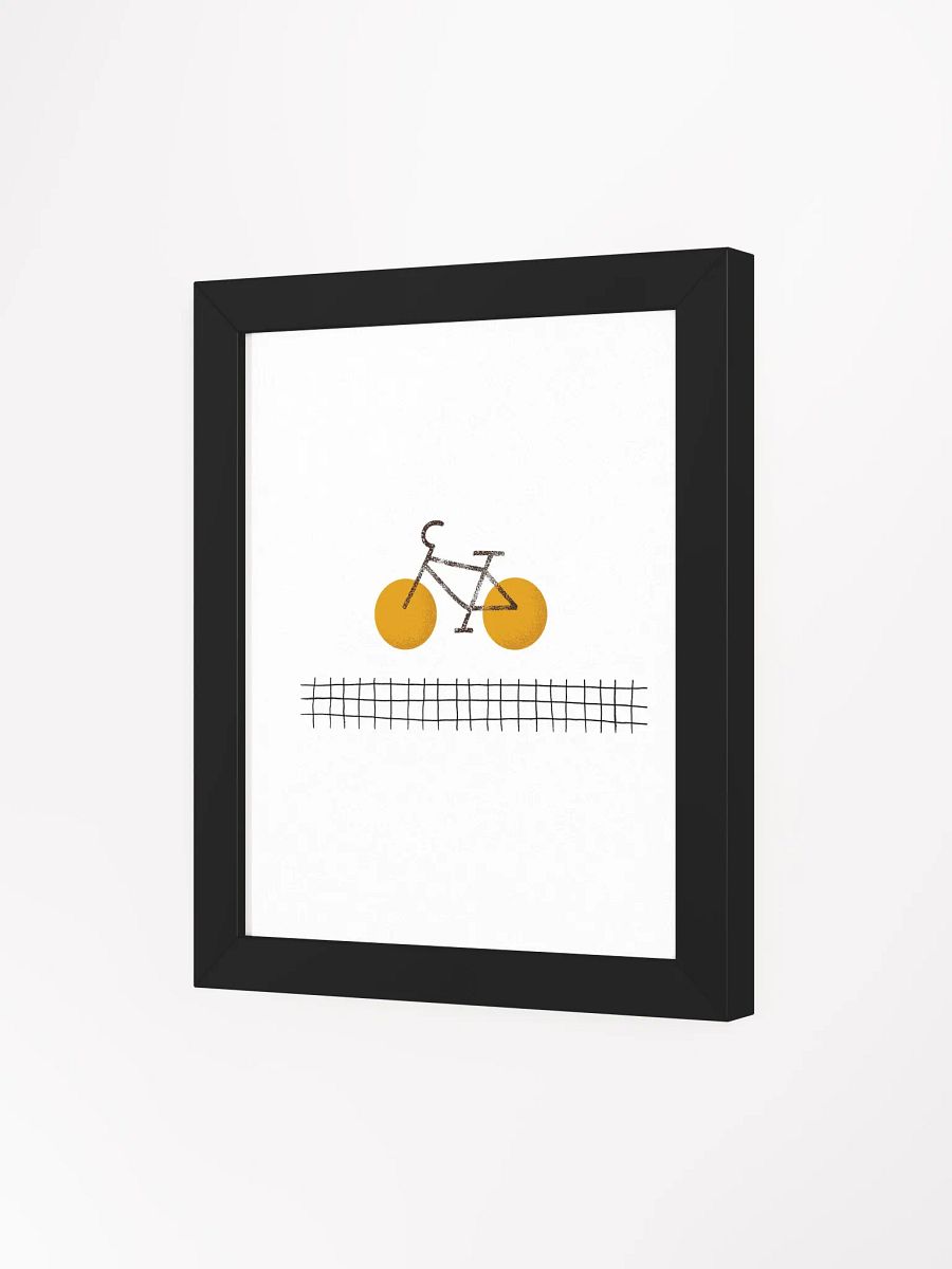 Whimsical Bicycle Dreams Framed Poster product image (70)