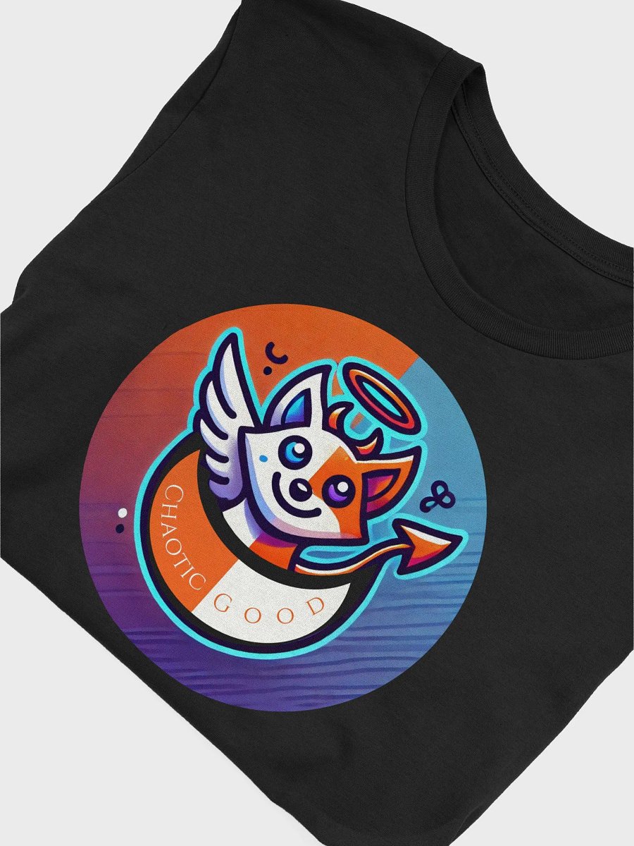 Chaotic Good Stories That Don't Sit Still Logo Tshirt product image (17)